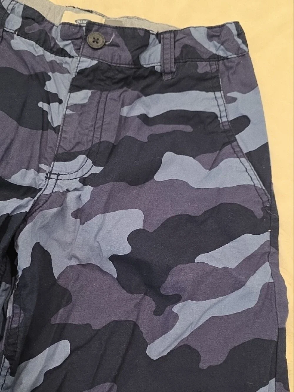 Old Navy Blue Camouflage Kids' Shorts
